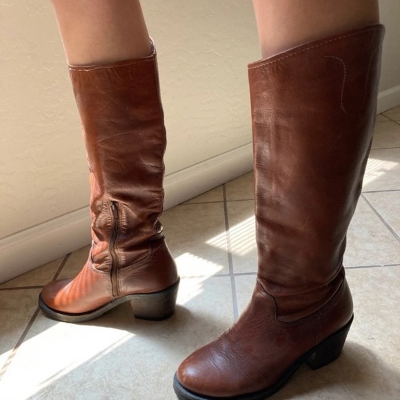 Steve Madden Genuine Leather Riding Boots - Picture 5 of 9